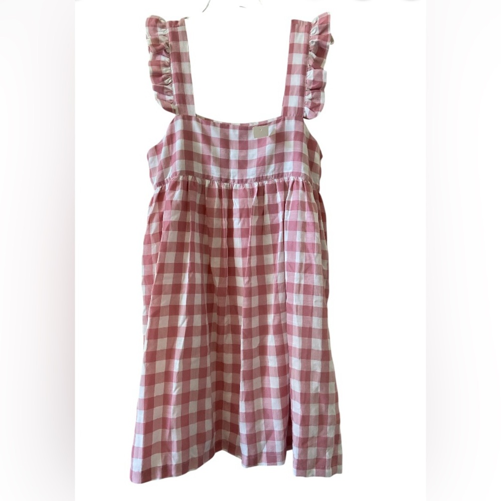 Twenty Ten Pink and White Checkered Dress